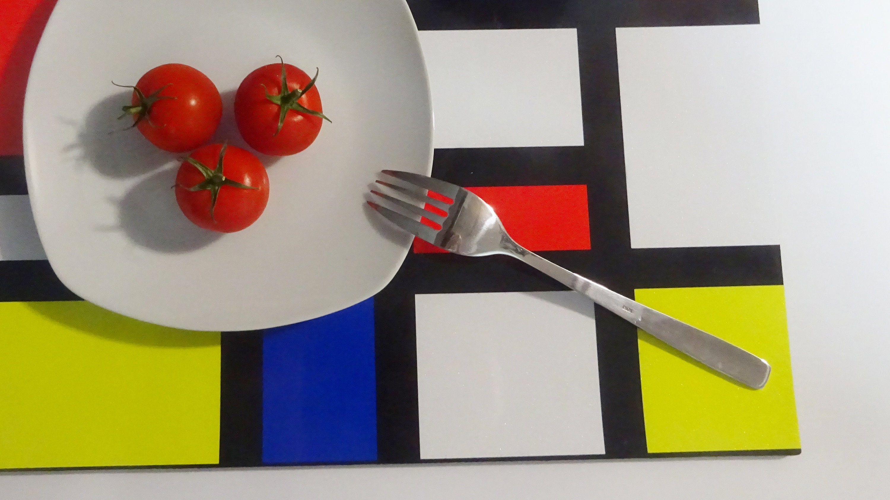 Set de Table Caoutchouté Inspiration Mondrian