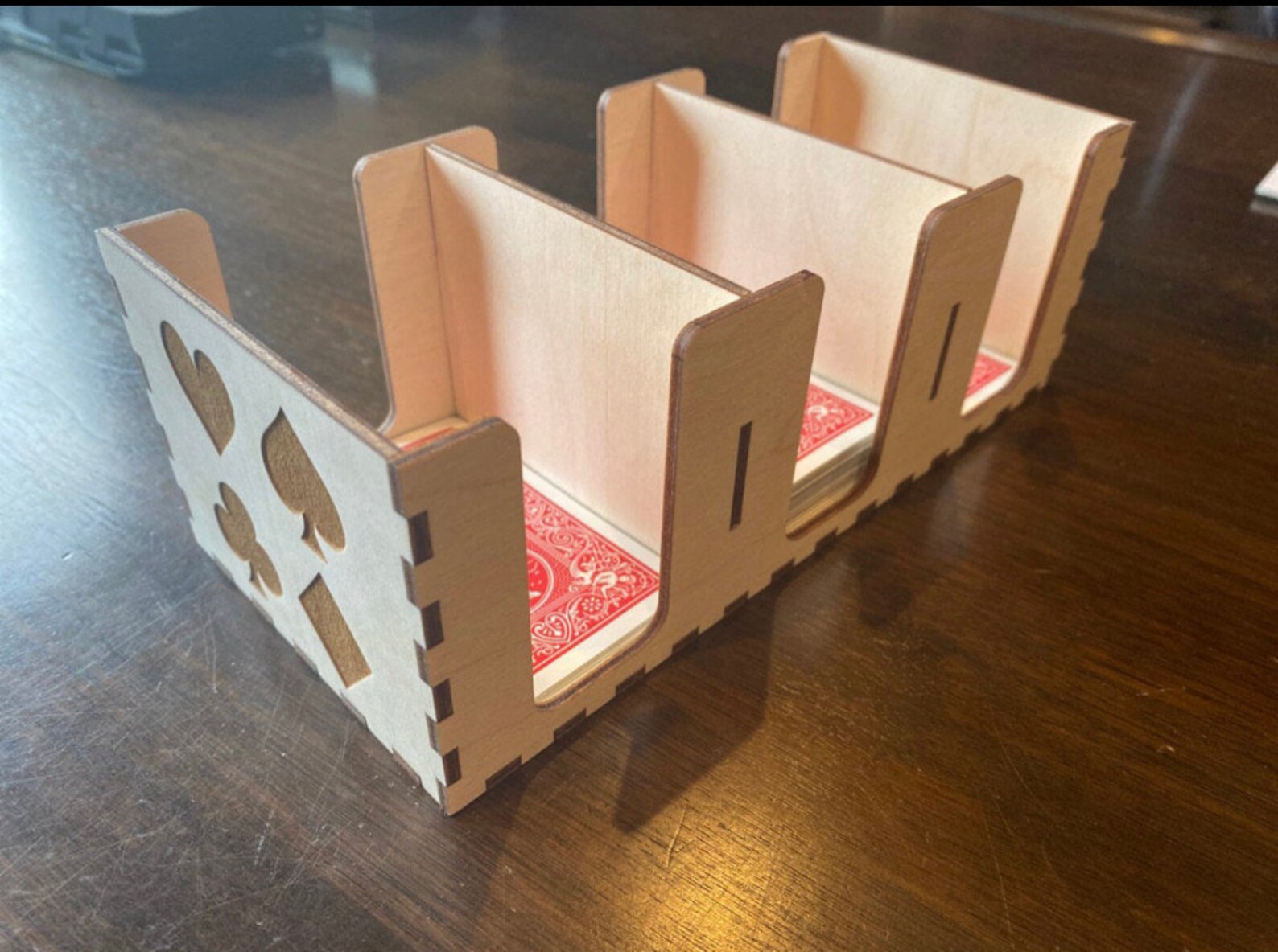 Hand and Foot Card Box and Tray Etsy