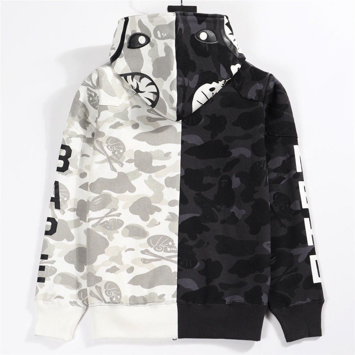 BAPE X Neighborhood Split Hoodie Etsy