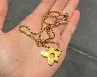 Flower Necklace Fleur Necklace Men's Necklace Pendant - Etsy