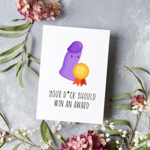 Auszeichnung Sexy Karte für Freund Frech Romantisches Jahrestagsgeschenk Erwachsener Humor Liebeshinweis für Ihn Paare Valentinstag Flirty Dirty Joke Card