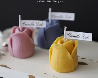 Tulip Candle Mold Etsy