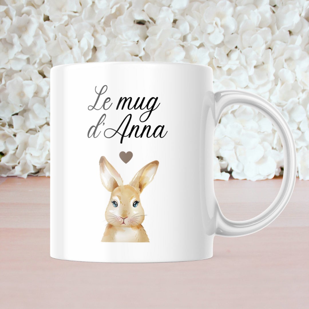 Mug Pâques Personnalisé Pour Enfant ou Adulte Pot à Crayons