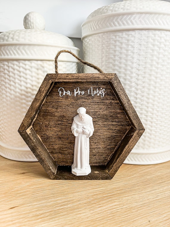 Saint Francis Mini Shrine: Catholic Home Altar