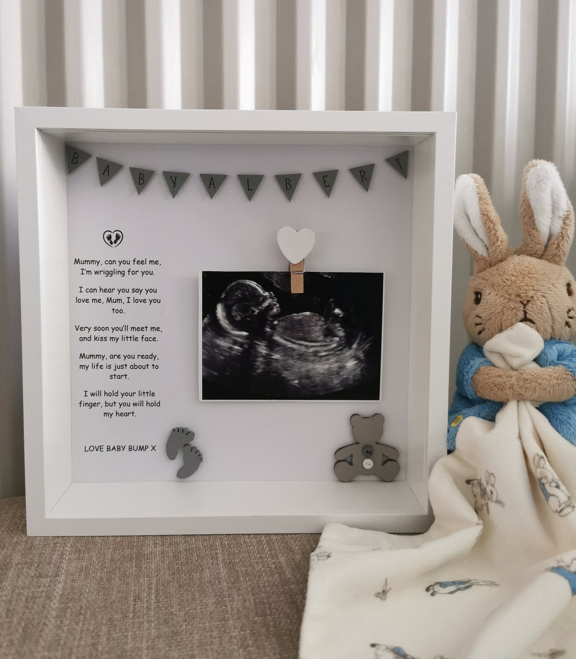 Personalised Baby Scan Frame/ Baby Scan Photo Frame/ First Etsy