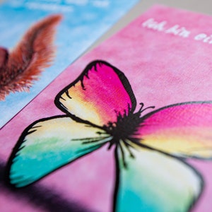 20 Affirmationskarten Tiere für Kinder Mutmachkarten Glückskarten Bild 9