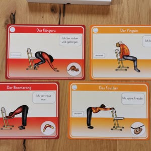 Stuglyoga im Unterricht