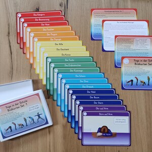 Yogakarten für den Unterricht in der Grundschule