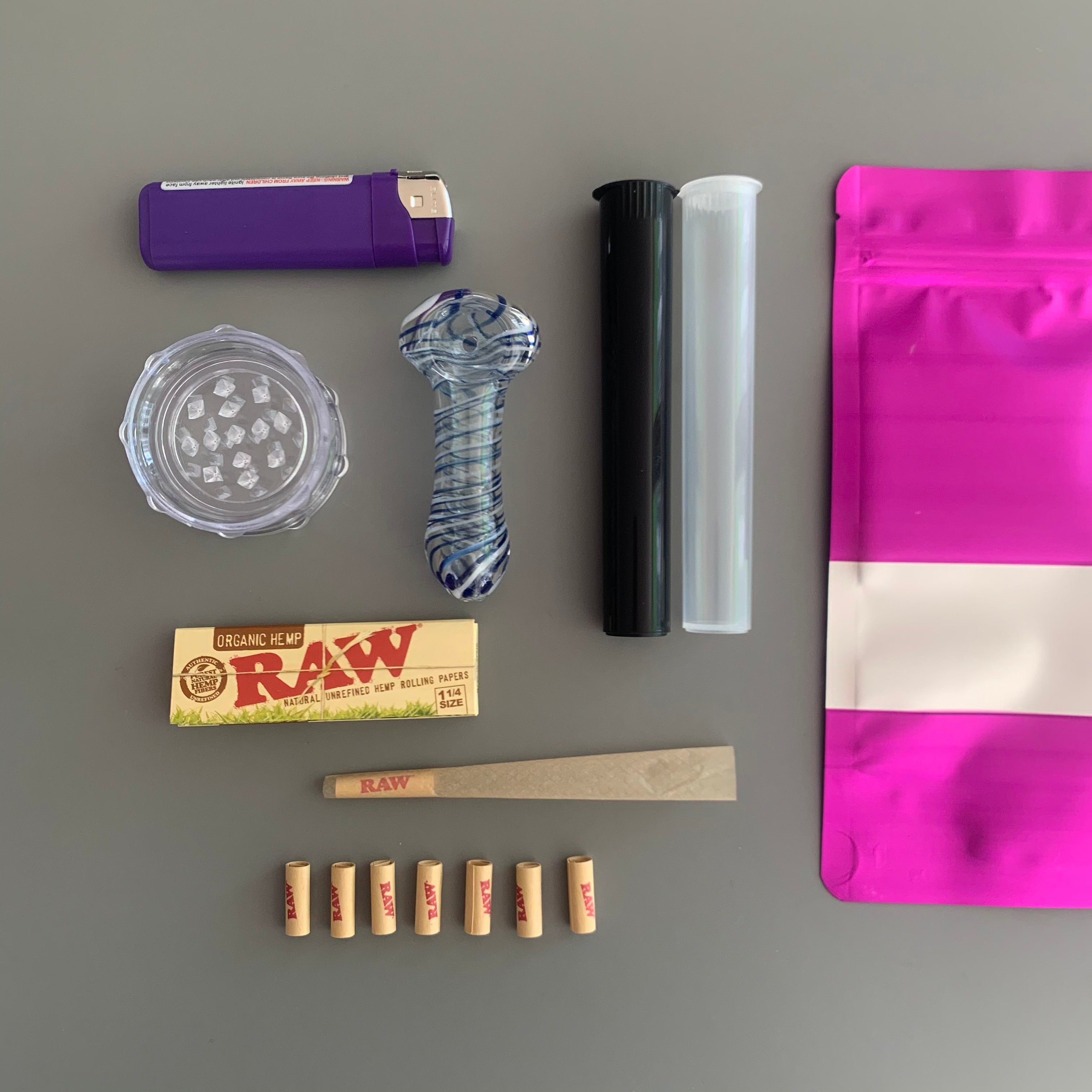 Smoke Kit For Him & Her 5.5 x 8 Resealable Bag Etsy