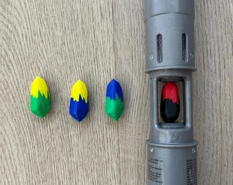 Dual Sided Kyber Crystal for Savi&#39;s Workshop Lightsabers at Galaxy&#39;s Edge