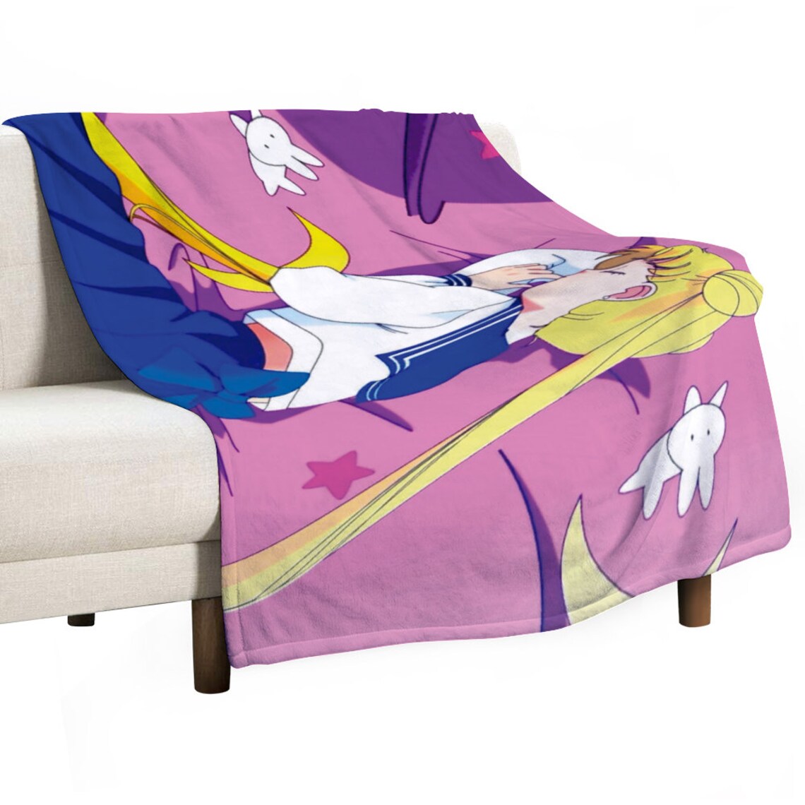 Sailor moon Thin Flannel Blanket 40 50'' 1 Etsy