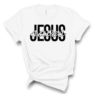 Jesus Saves Christian Soft Style T-shirt