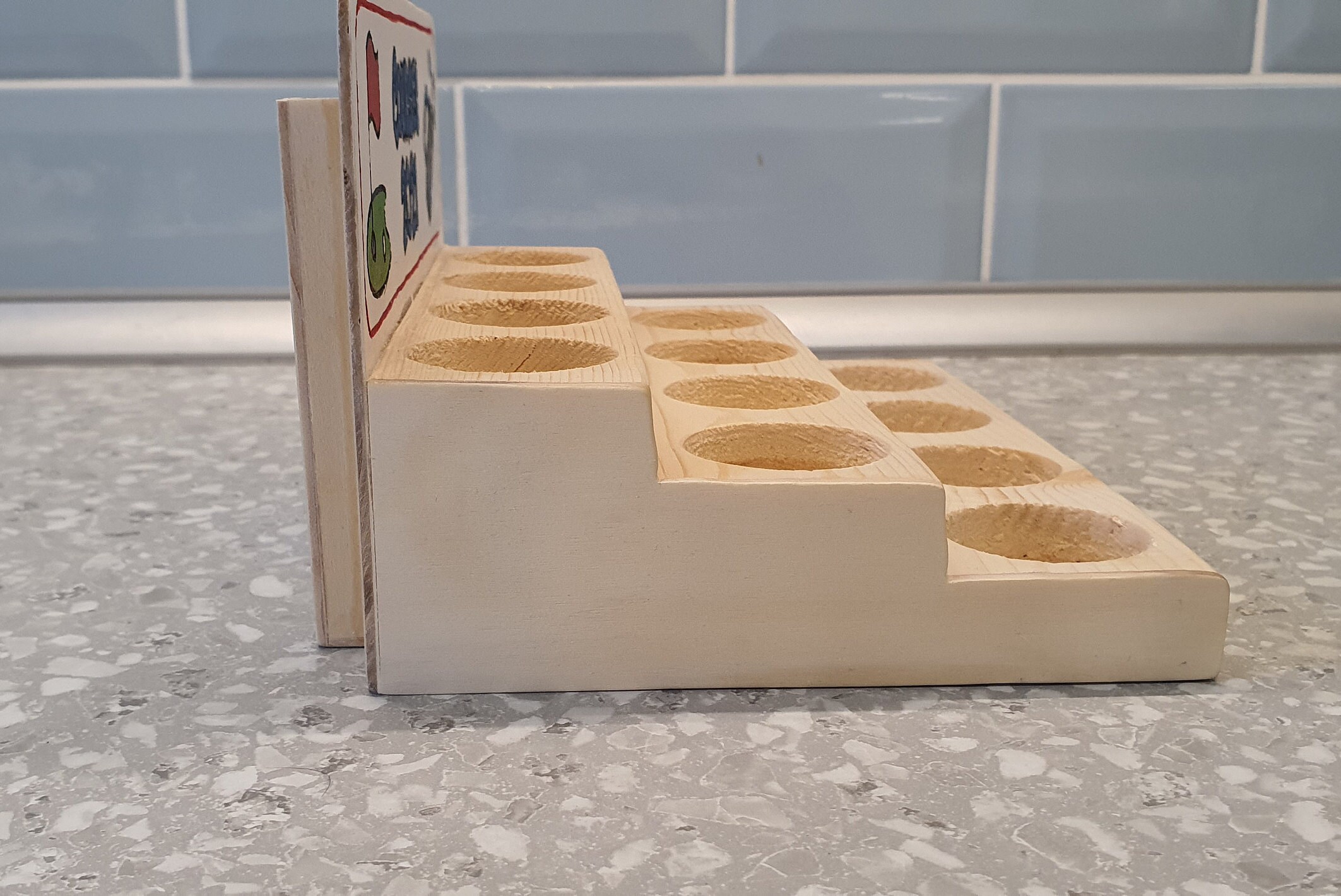 Golf Ball Display Stand Hand Made Personalisable Wooden 12 Etsy