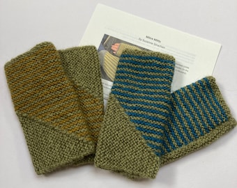 Mitred Mitts Knitting Kit