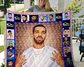 Drake Blanket Etsy