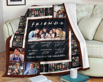 Quilt Customized Gifts for Men Women Kids Friends Ill Be There Fore You Quilt Friends Quilt Twin Size Friends Tv Show American Sitcom Quilt