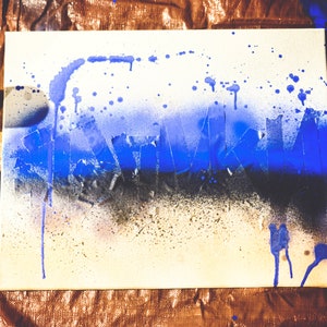 Graffiti spray paint