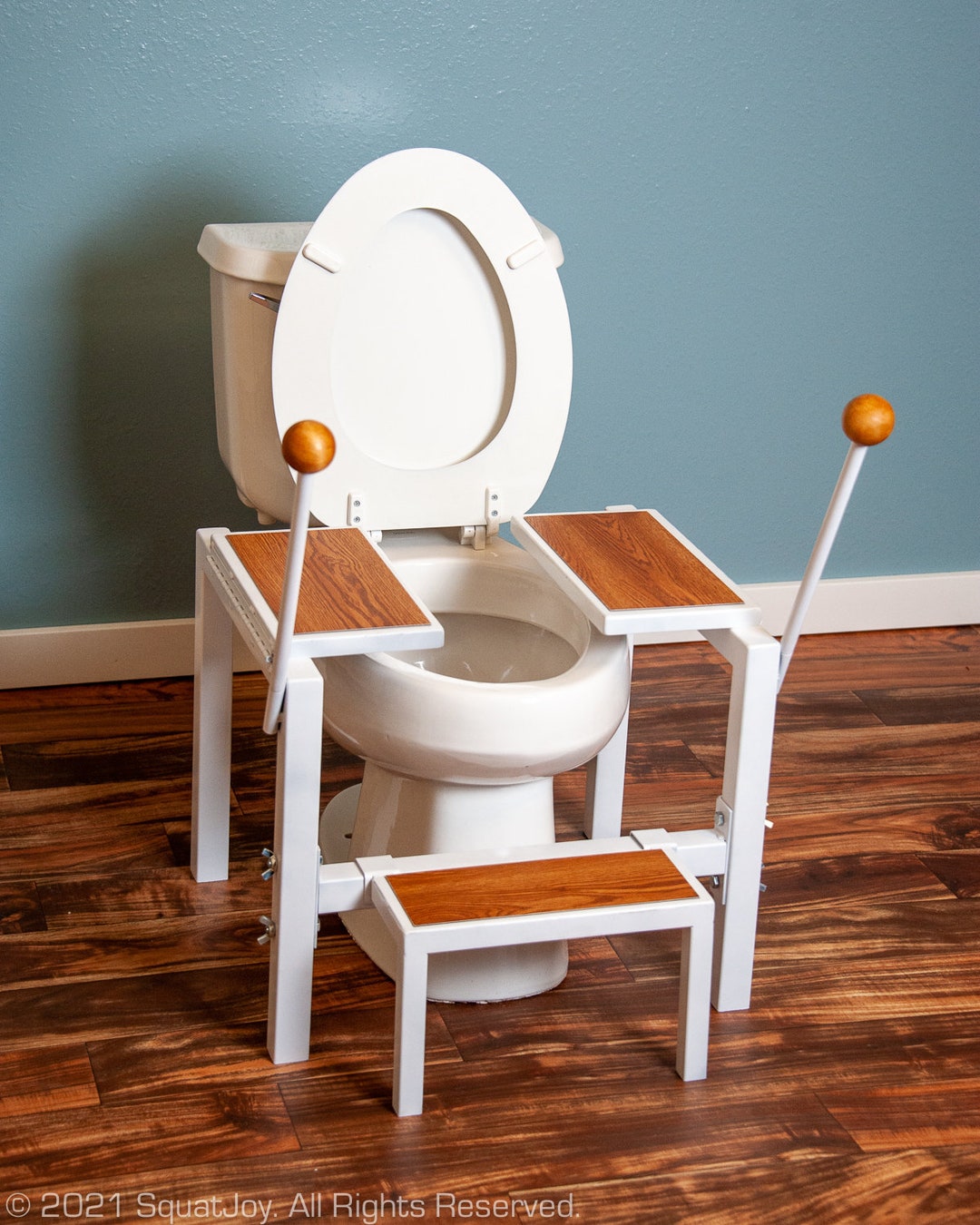 Squatjoy Full Squat Over Toilet Seat for Better Bowel Movement Etsy