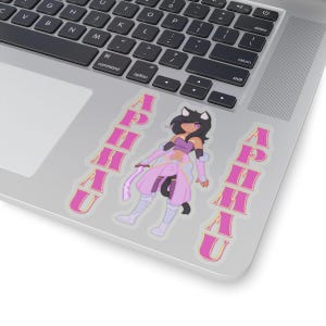 Aphmau Kawaii, Kiss-Cut Sticker. Aphmau Kawaii Cute Kiss-Cut Sticker. Kawaii Kiss-Cut Stickers. Aphmau Kawaii Merchandise.