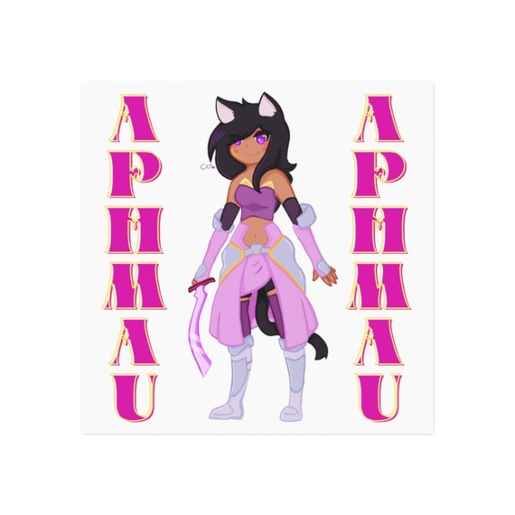 Aphmau Kawaii Anime Design Printed on Square Magnet Cute - Etsy Aphmau Kawaii Anime Design Printed on Square Magnet Cute - Etsy
