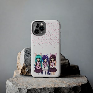 Aphmau Kawaii Cover, iPhone 11 Pro Tough Case, Kawaii Cartoon Anime, Phone Tough Phone Cases, Anime iPhone Cover, Christmas Present,Graduate