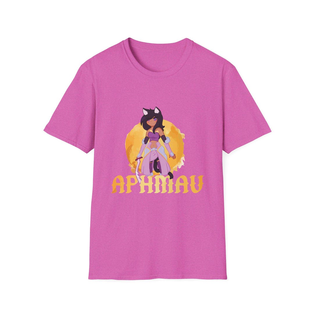 Women's Aphmau Cartoon T-Shirt - 100% Cotton, Digital Print, Standard Fit - View #3