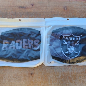 Raiders Facemask (2 pack)