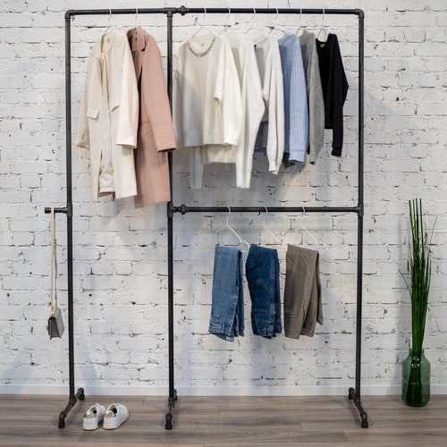 Flam Steel Clothes Rack Industrial Retro Vintage Etsy