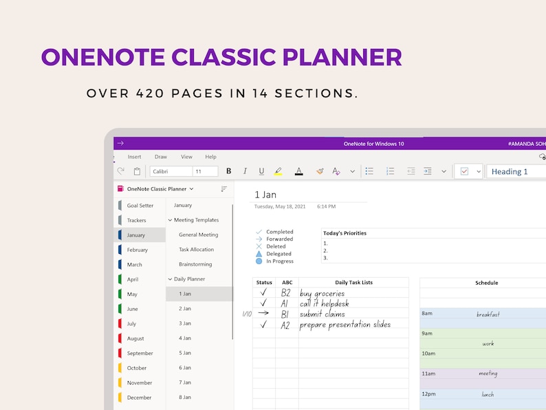 Onenote todo list template galapad Onenote todo list template galapad