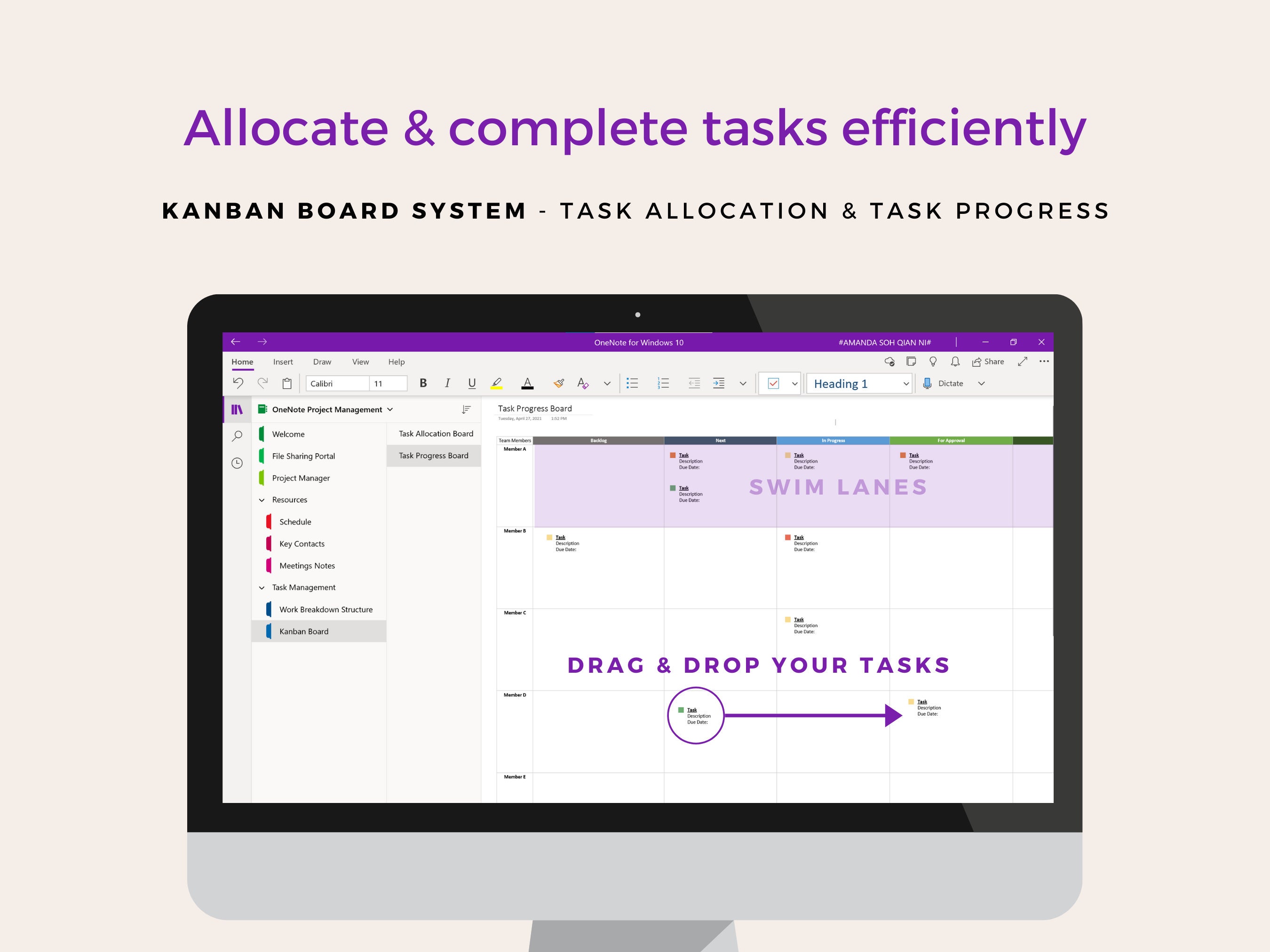 Onenote Templates For Project Management Free Download