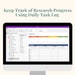 Onenote Research Tracker Template Optimized for Desktop, Onenote ...