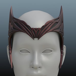 Scarlet Witch tiara 3D model