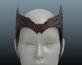 Scarlet Witch tiara 3D model