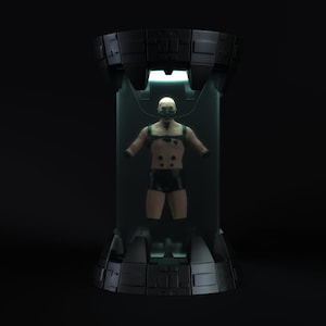 Darth Vader in bacta tank 3D model image 1