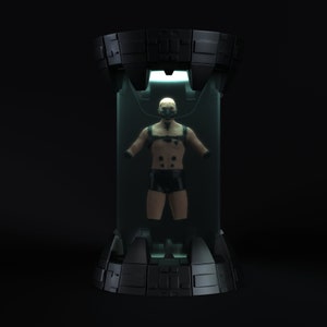 Darth Vader in bacta tank 3D model