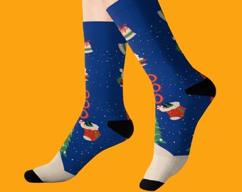 Holiday Socks | Unisex | Casual Socks | Christmas Socks.