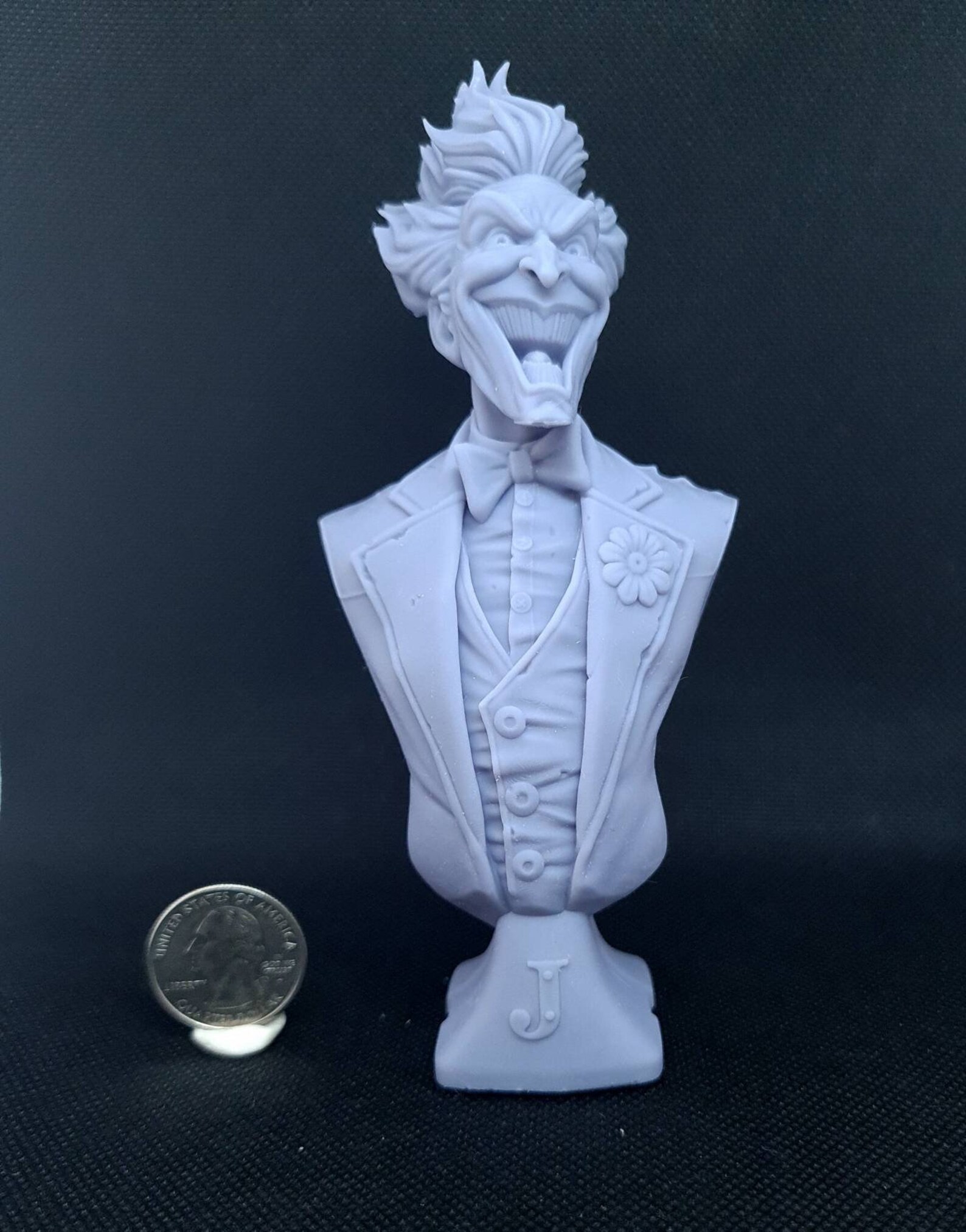 Joker Bust styleresin3DModelfigure for Etsy