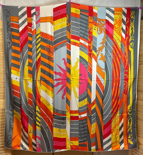 Hermes Silk Scarf Limited Edition Perforated Nouvelle