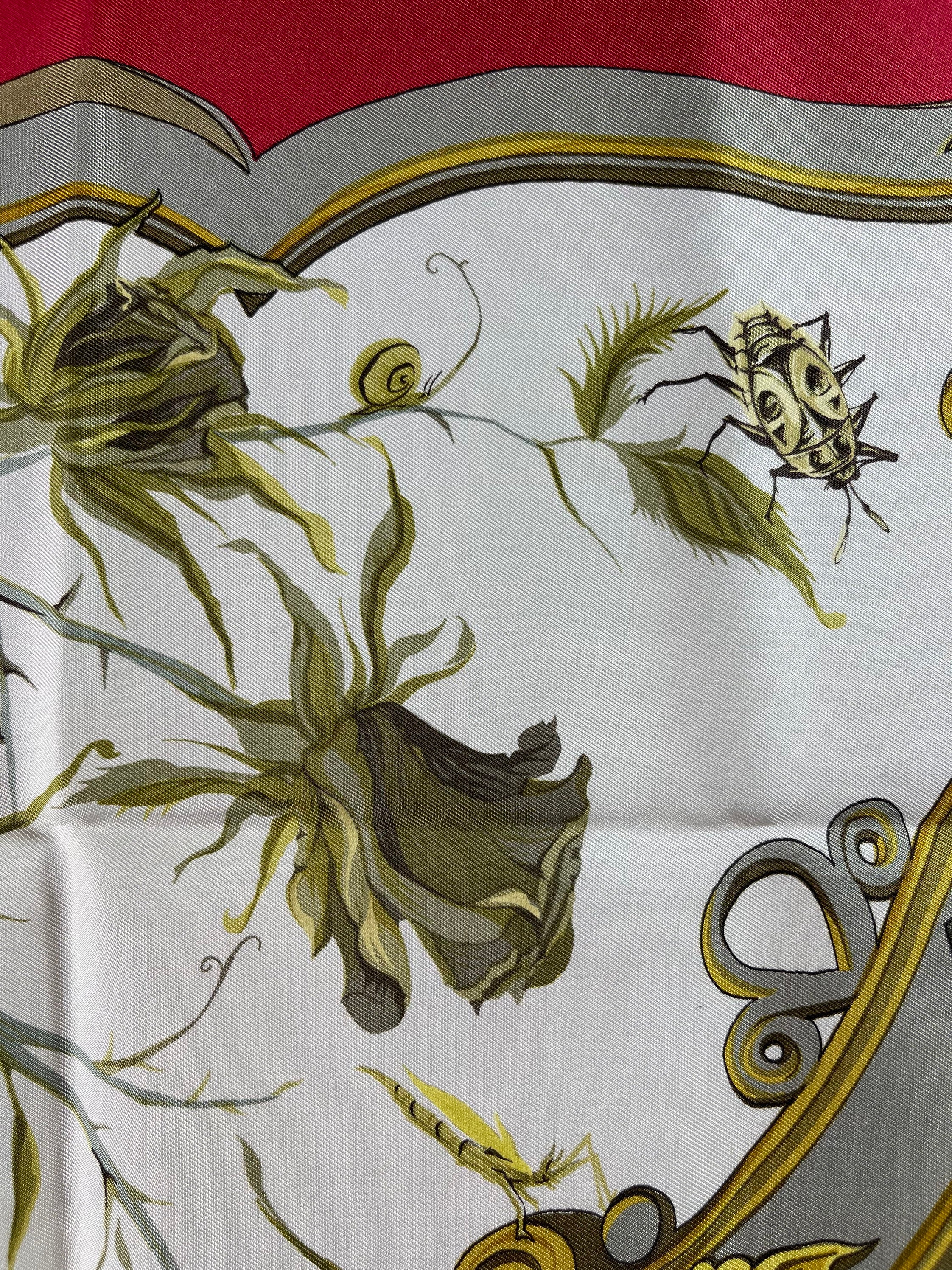 Extremely Vintage 1969 Hermes Silk Scarf Ingrid by Lenke Extremely Vintage 1969 Hermes Silk Scarf Ingrid by Lenke