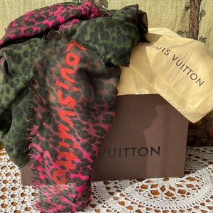 Louis Vuitton X Kusama Yayoi Scarf Pumpkin Cloth Leo Style 