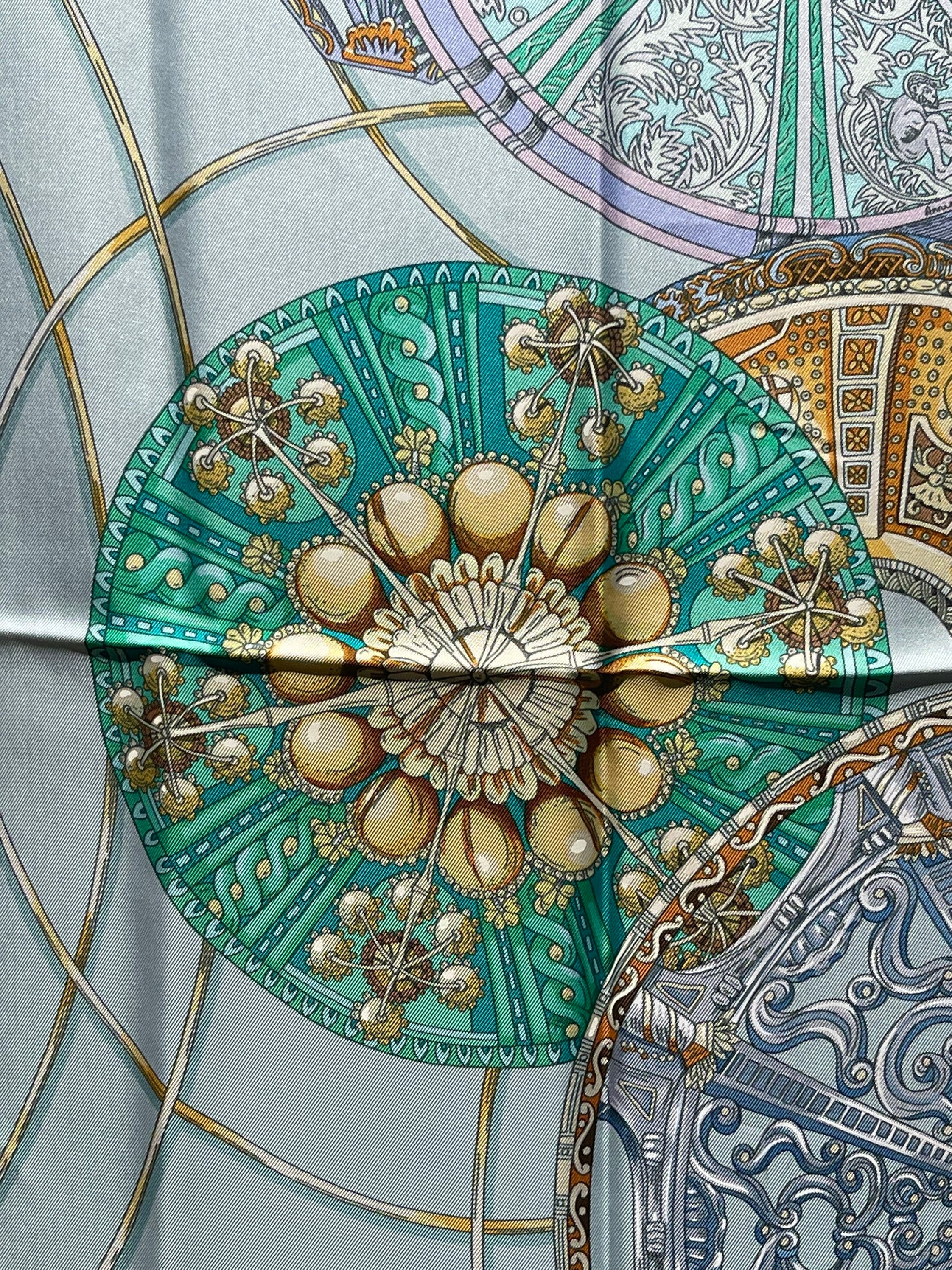 HERMES エルメス スカーフ カレ les domes celestes 2021年 ファッション HERMES エルメス スカーフ カレ les domes celestes