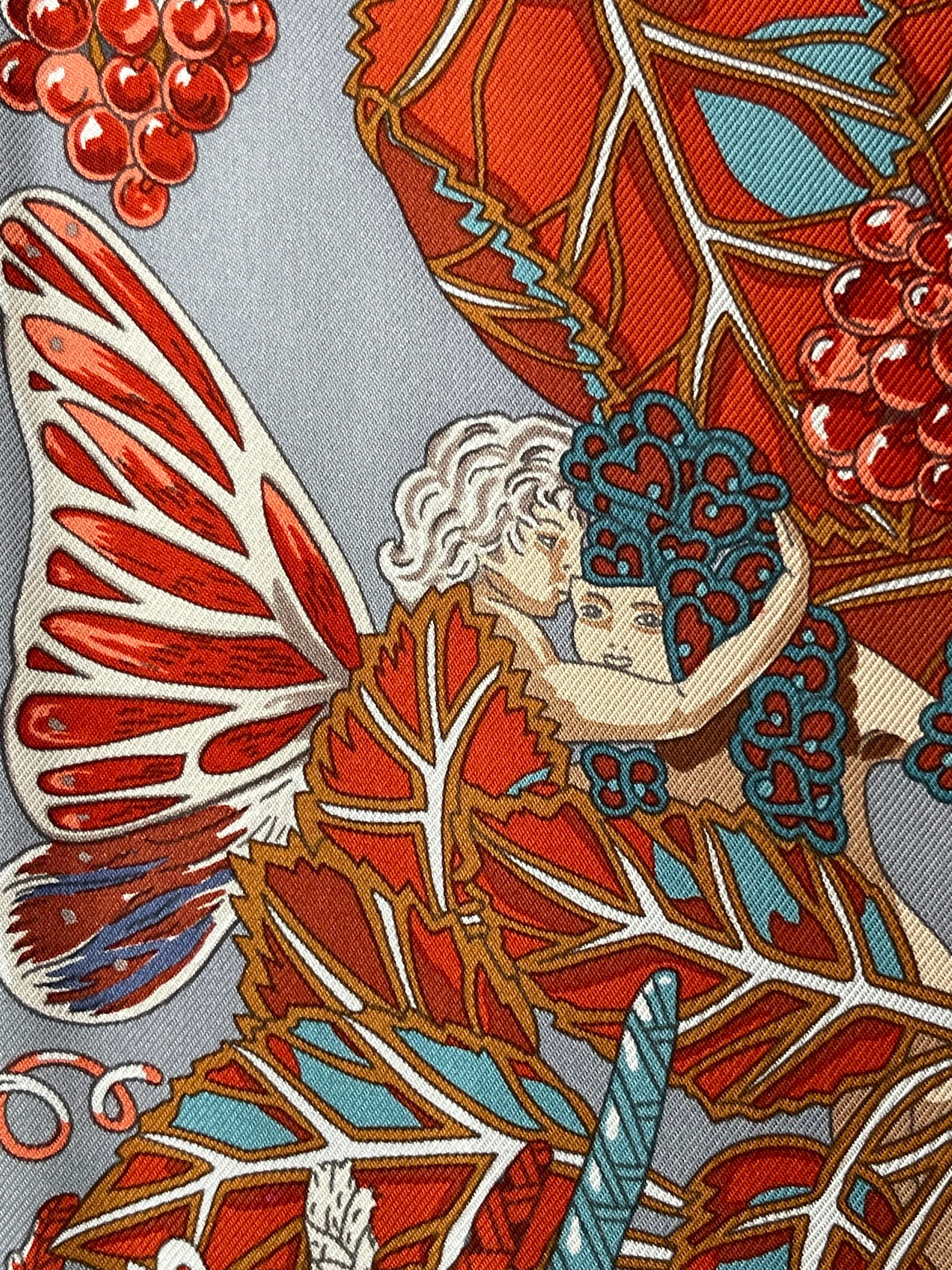 Hermes Silk Scarf Paris Mythes He Metamorphosis Annie Faivre