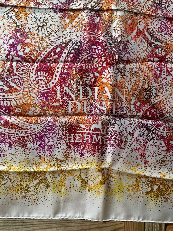 Hermes Seidentuch Paris Indian Dust Pierre Emery p