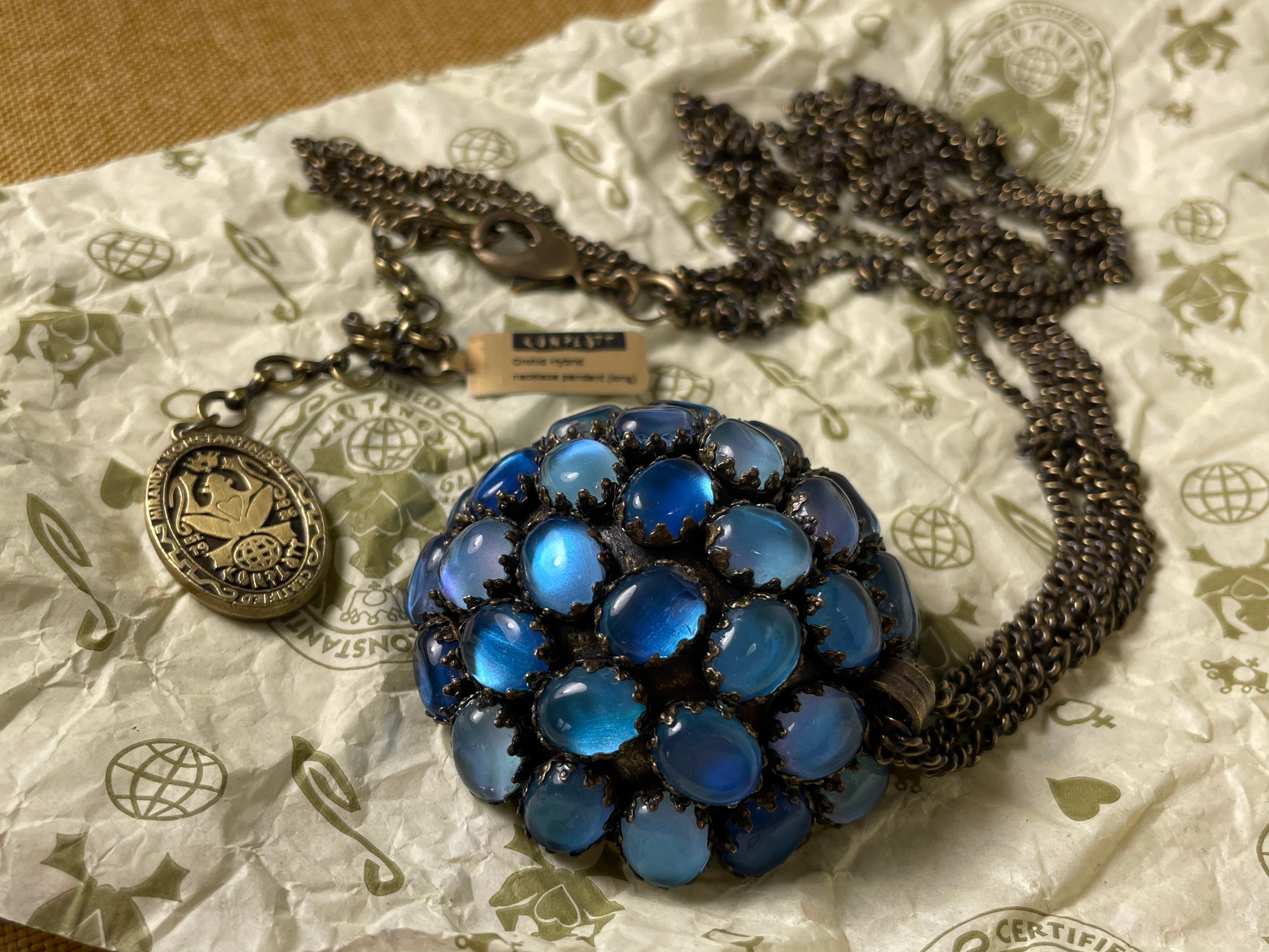 Konplott Miranda Konstandinidou Orchid Hybrid Long Necklace Heavy