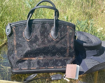 Louis Vuitton Handbag Limited Edition Transparency Mesh