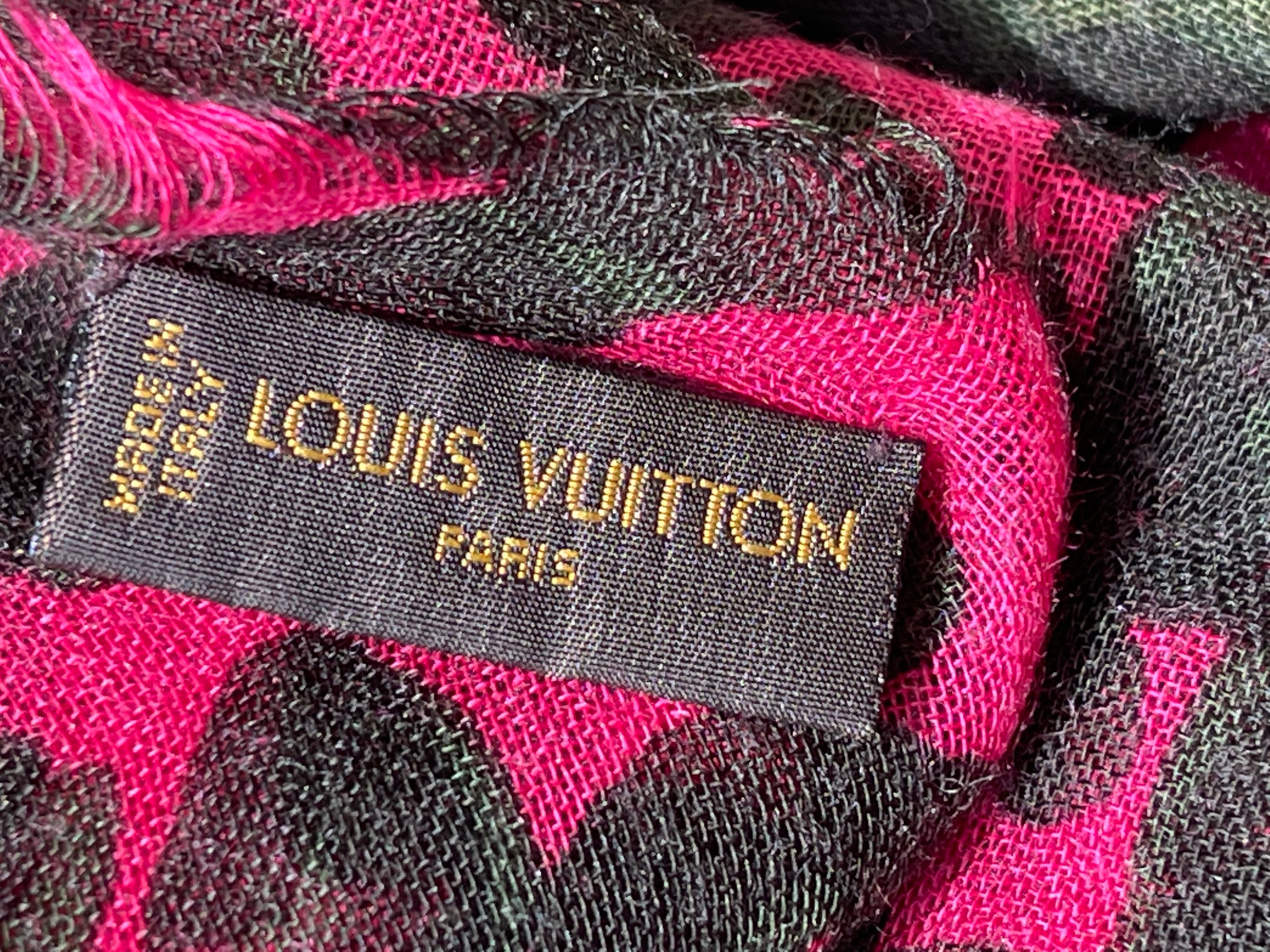 Louis Vuitton Monogram 70% Cashmere and 30% Silk Beanie