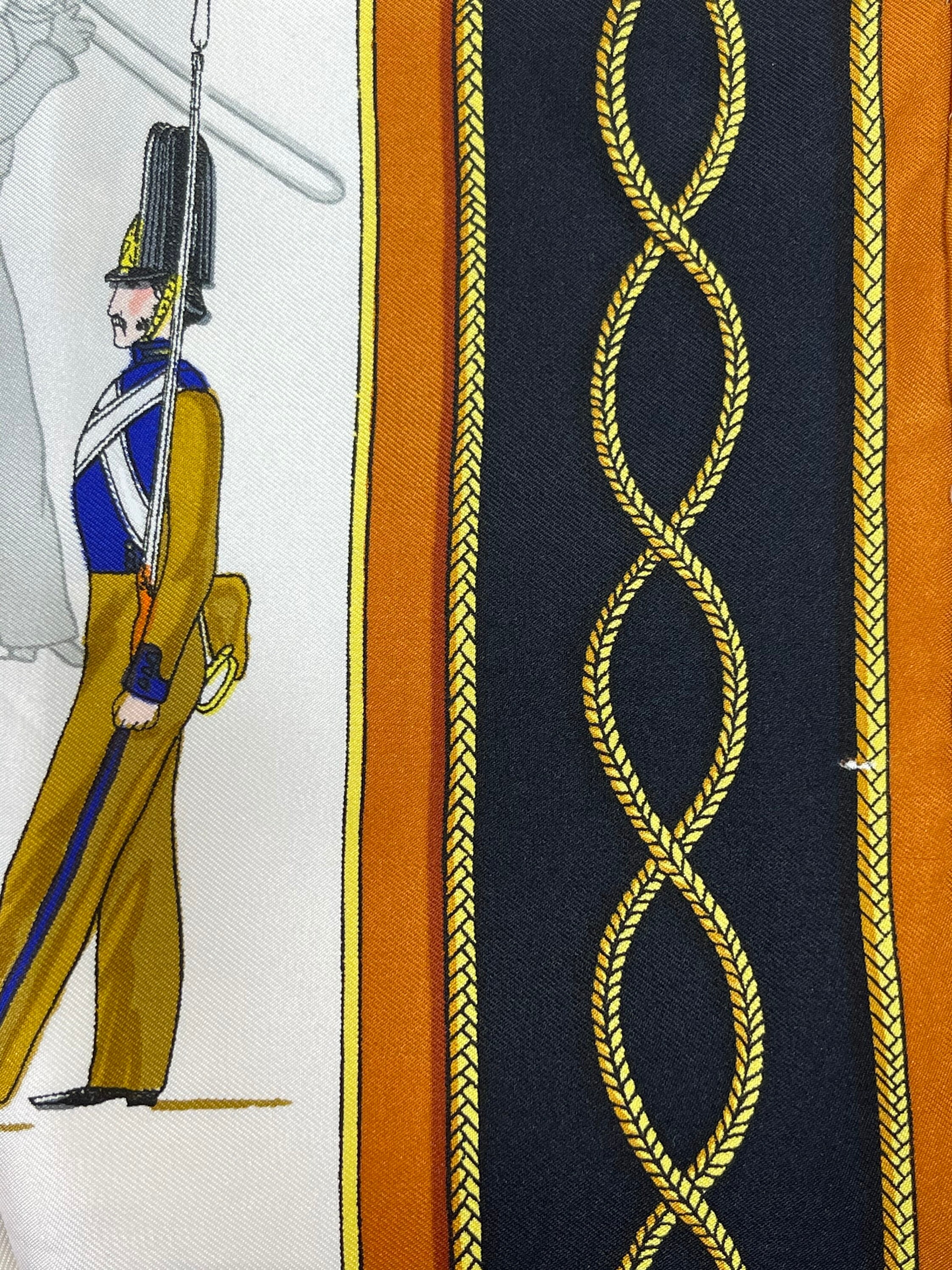 HERMES ヴィンテージ・スカーフ LA PARADE HERMES ヴィンテージ・スカーフ LA PARADE