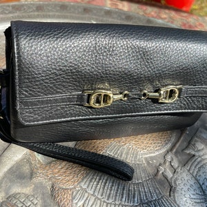 Aigner borsa da donna come polso struttura in pelle eccezionalmente morbida iniziali collezione di design pratico portafoglio scomparti carte rare