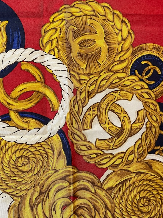 chanel seidentuch