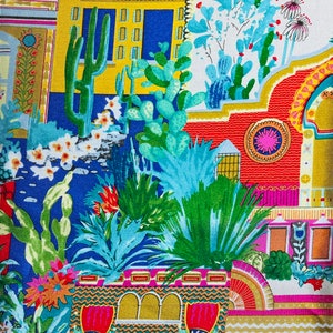 Salvatore Ferragamo silk cloth cloth pink unusual houses cactus colorful business event accessory wardrobe eye-catcher rare